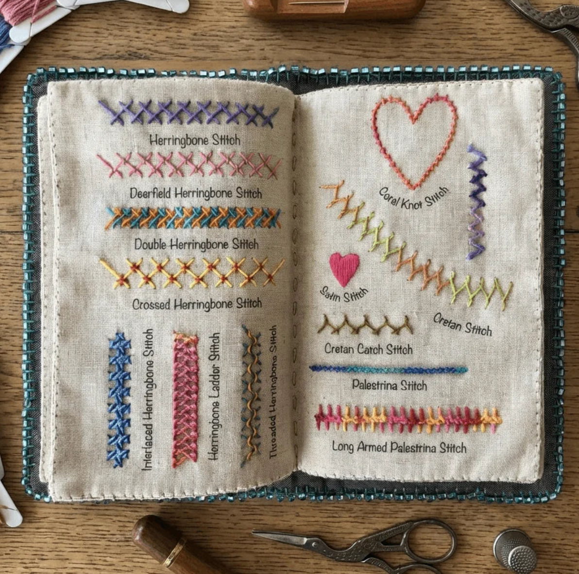 Sewbrella™ Embroidery Stitch Book