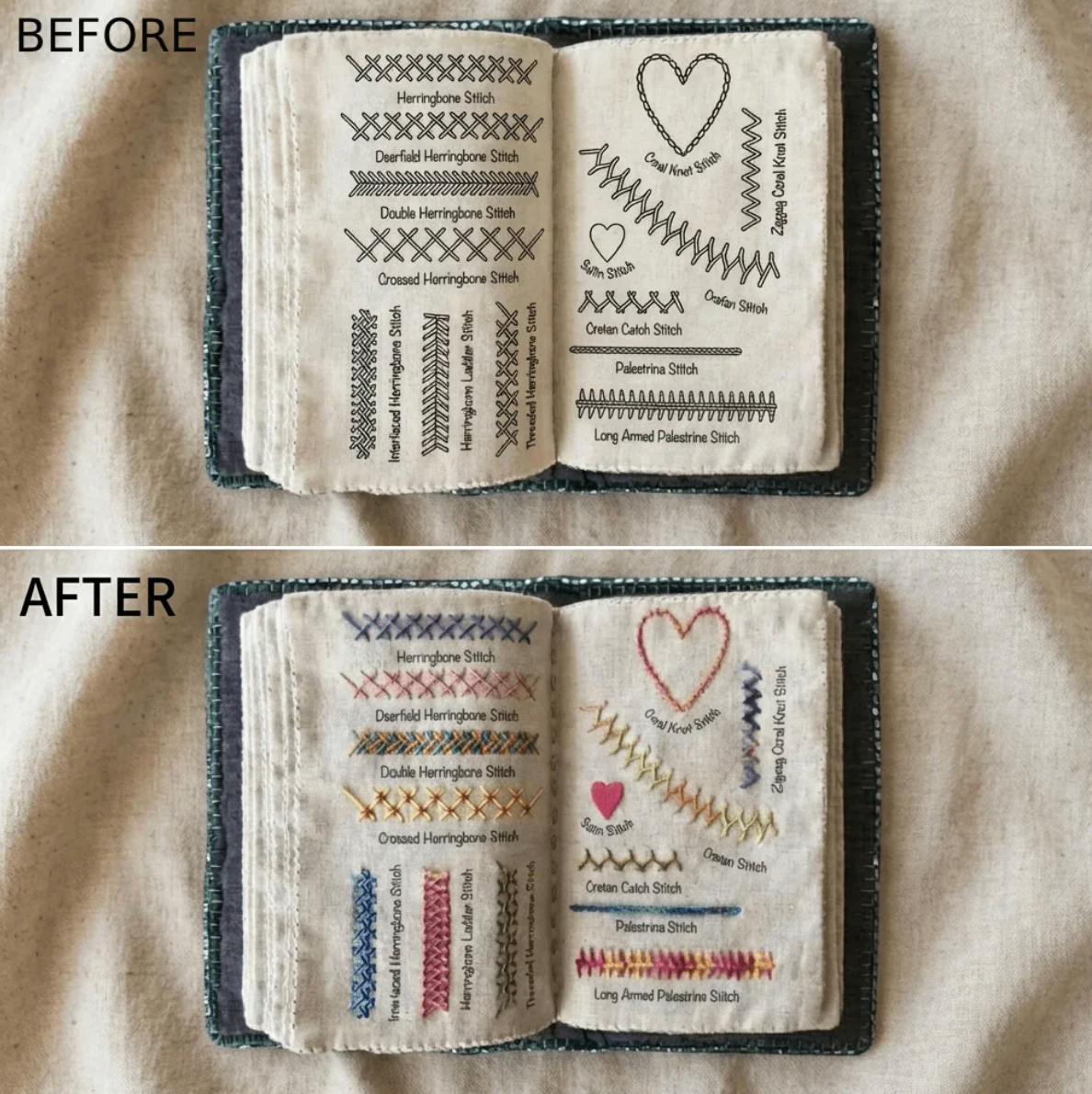 Sewbrella™ Embroidery Stitch Book